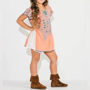 Jen’s Little Pirates Little Lacey Butterfly Tunic Size XL (12)